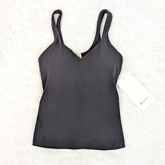 Lululemon Align Waist-Length Tank Top Black Size 4 - Picture 8 of 8